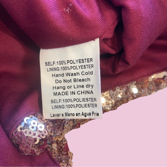 Windsor Ombré Sequin Mini Long Sleeve Dress - Picture 11 of 16